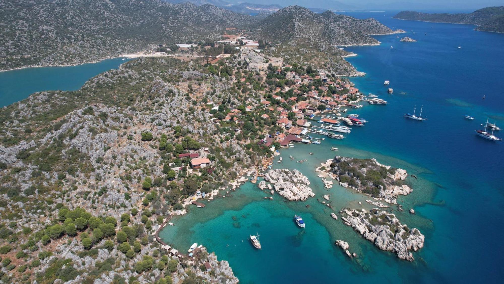 Blue Cruise Hotel Kaş Buitenkant foto